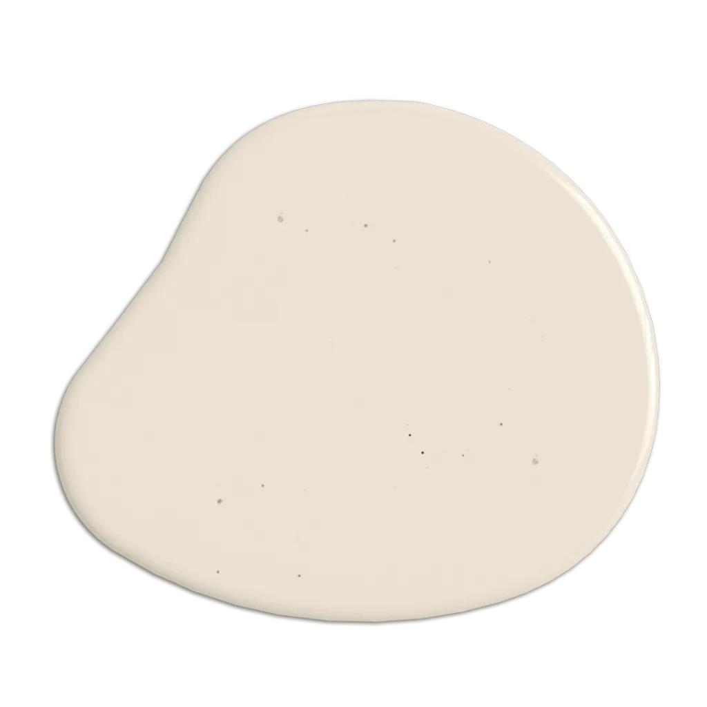 Verfdruppel in de kleur RAL 9001