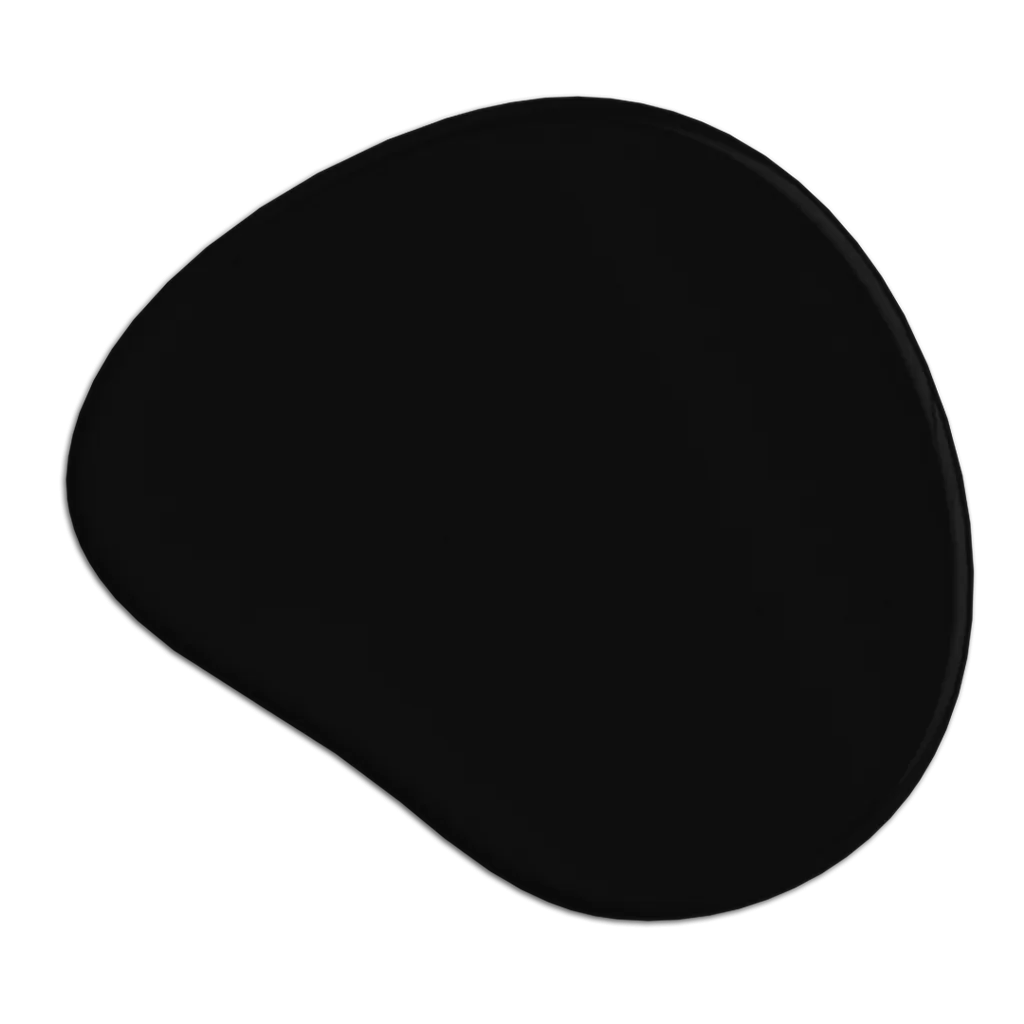 Verfdruppel in de kleur RAL 9005