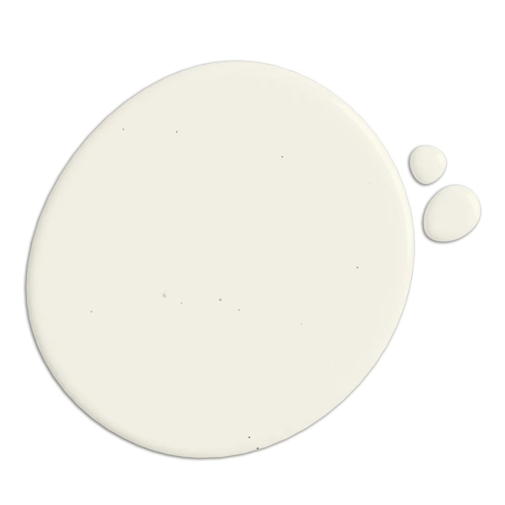 Verfdruppel in de kleur RAL 9010